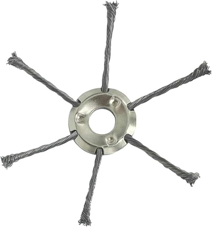 Amazon Toysmith スチールワイヤー刈払機トリマーヘッド、ワイヤートリマーヘッド交換用、ロータリー雑草ブラシジョイントウィード