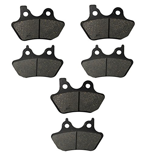 Road Passion Front and Rear Brake Pad for HARLEY TOURING FLHX/FLHXi Street Glide 2006-2007