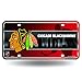 Rico NHL Chicago Blackhawks Metal License Plate Tag