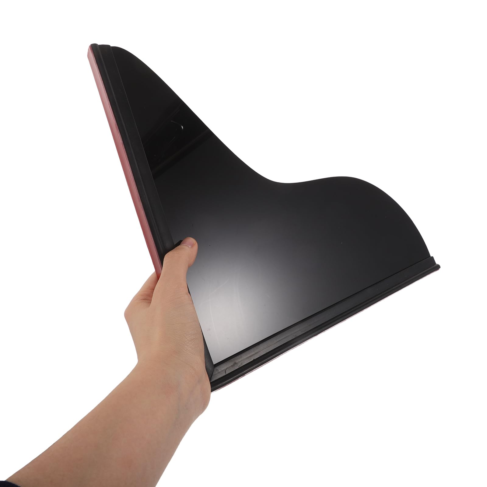 Levemolo 2 Pezzi Paraspruzzi Cucina in Acrilico Nero Protezione Antispruzzo e Antiscivolo per Lavello, Design Moderno per Bagno e Cucina