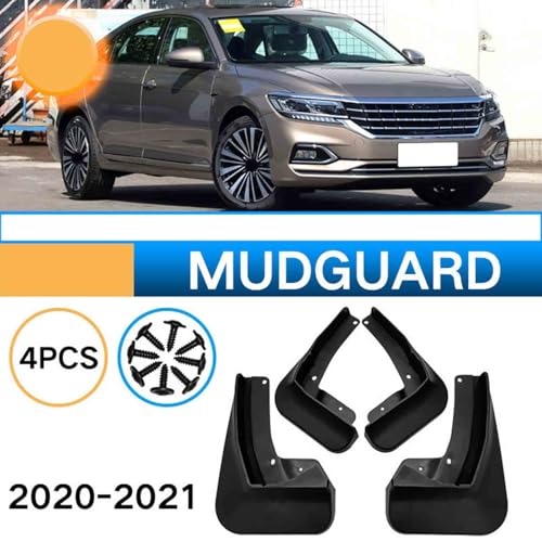 Salpicaduras de vehículos para VW Passat US 2020-2021: guardabarros resistentes al impacto 3