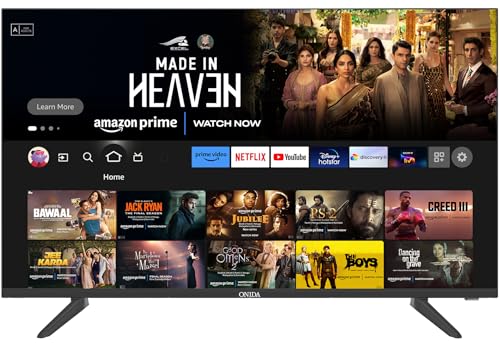 Onida 108 cm (43 inches) Full HD Smart LED Fire TV 43FIF3 (Black) Onida 108 cm (43 inches) Full HD Smart LED Fire TV 43FIF3 (Black)