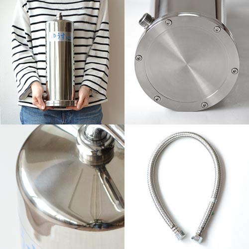 ゆうすい 浄水器 アンダーシンク型 Amazon | ゆうすい ステンレス製 浄水器 [アンダーシンク型 K2型