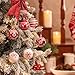 Valery Madelyn Christmas Ornaments Tree Decorations, 24ct Red and White Shatterproof Christmas Ball Ornaments Set, 2.36 Inch Decorative Hanging Ornament Bulk for Xmas Holiday Party Decor