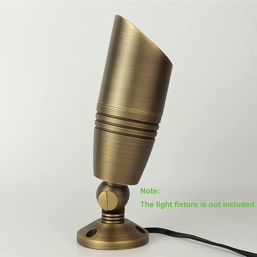 Miniatura 3 de Base de montaje de iluminación de paisaje de latón fundido resistente, placa de montaje de luz al aire libre, placa de montaje de superficie,