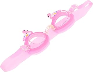 Yardenfun Flamingo Swim Goggles Cartoon Children's Swimming Goggles Safety Goggles for Kids Toddler Swimming Goggles Adult Goggles Kid Goggles for Swimming Kids Pool Goggles Swim Glasses