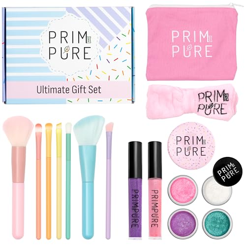 Prim and Pure Ultimate Mineral Makeup Gift Set | Perfect for Play...