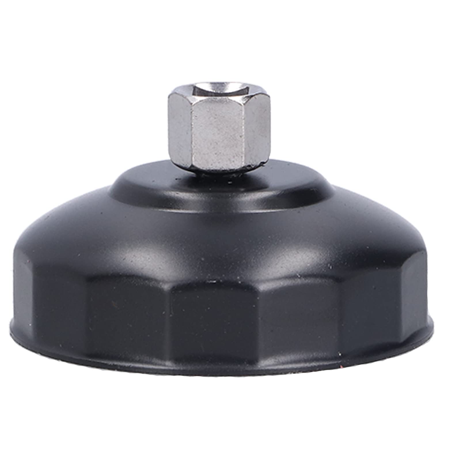 Set Chiavi per Tappo Filtro Olio, Kit Prese per Rimozione Filtro Olio in Metallo 15 Pezzi 3 8 Pollici, Impugnatura a Tazza Riduce i Danni Alla Copertura con Scatola di Immagazzinaggio per