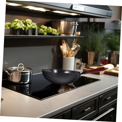 Wok de Hierro Forjado Antiadherente Tradicional miniatura 4