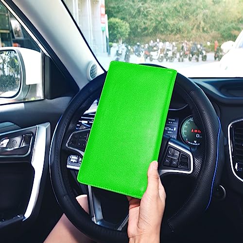 Porta Documentos para Auto Slim Verde miniatura 7