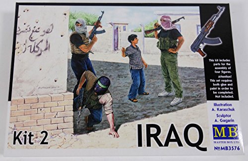 Kit 4 Figuras Insurgentes y Civiles Irak 1:35 miniatura 1