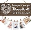 Best grandma gifts mothers day gifts for grandma picture frame birthday gifts for grandma from grandchildren granddaughter grandson grandkids photo holder grandpa gifts gigi nana gifts for christmas  urban country home decor