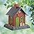 North States Village Collection Old Town Pub Birdfeeder: Easy Fill and Clean. Squirrel Proof Hanging Cable included, or Pole Mount . Large, 5 pound Seed Capacity (9.5 x 10.25 x 11, Brick Red)