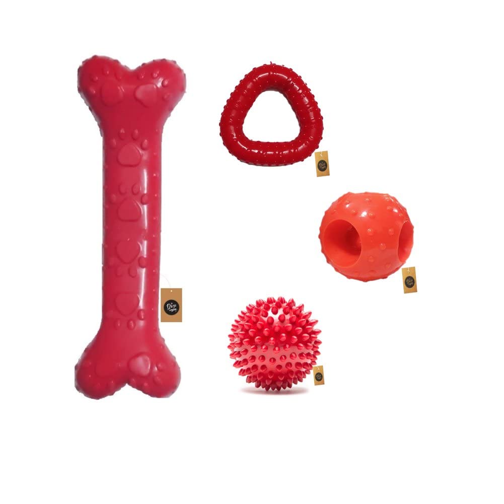 See full amazon price history chart for The Pets Company Rubber Dog Chew Toy Combo (Large Dog Bone 8.5" + Dog Spike Ball 3"+ Triangle Toy 5" + Hole Ball 3") | Teething Toys for Medium & Small Dogs The Pets Company Rubber Dog Chew Toy Combo (Large Dog Bone 8.5" + Dog Spike Ball 3"+ Triangle Toy 5" + Hole Ball 3") | Teething Toys for Medium & Small Dogs (B0BMLJJYZX) Amazon Price History, Amazon Price Tracker