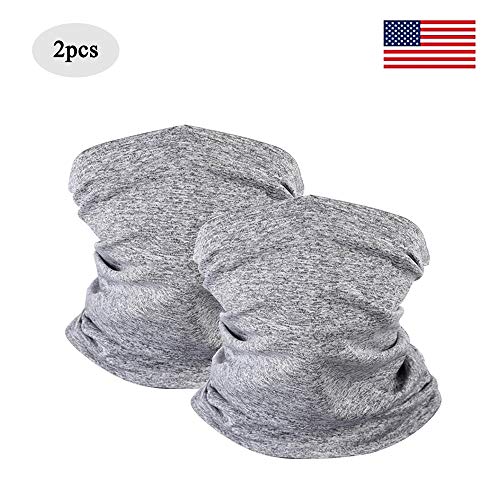 Balaclava Scarf Breathable Ski Cover Multifunctional Headwear Face Gray Cover Headband Neck Gaiter