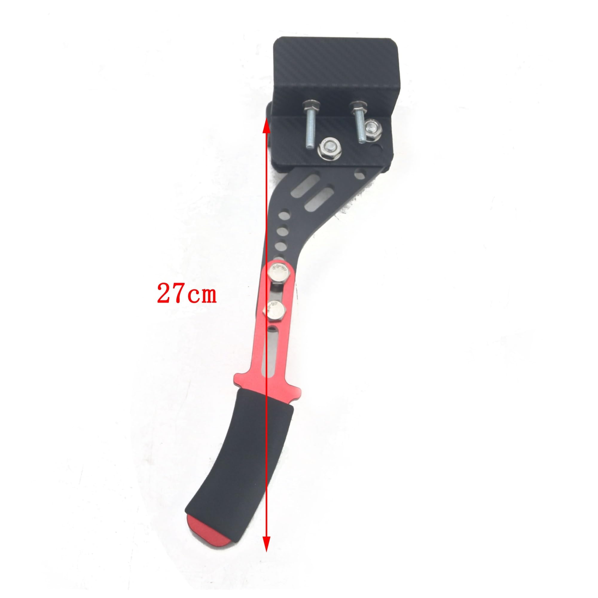 Copri Freno A Mano In Alluminio Per Auto - Rosso, Universale, Facile Installazione, Design Sportivo - Foto 11