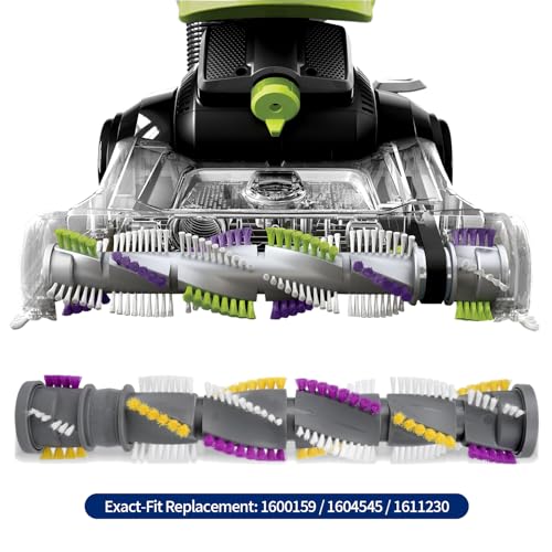 Image of Brush Roll&2Belts Kit for Bissell CleanView Swivel Rewind Vacuums Fits 2252 2253 2254 2256 2258 2259 2260 2316 2486 2487 2488 2489 3195 3196 3197 3197A 3198 3198A Replace Parts 1604545 1600159 1611230