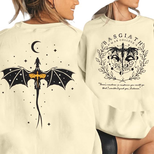 Book Sweatshirt Womens Funny Reading Shirt Book Lovers T-Shirts Casual Bookish 2 Sided Graphic Pullover Tops - Image 3