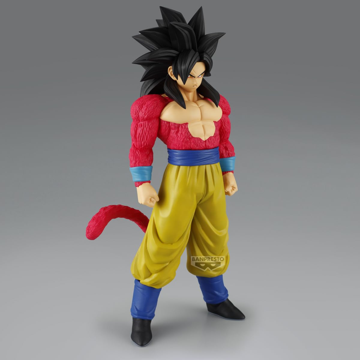 Banpresto Figurka akcji Goku Super Saiyan 4 Dragon Ball GT - Solid Edge Works 21 cm - BP29903P wielokolorowa - Figurka kolekcjonerska - Idealna dla fanów anime
