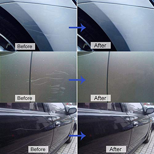 Car Scratch Repair Polishing Wax Kit Sponge Body Compound Cream Wax Car Body Compound Scratch Remover Vehicle Paint Scratch Repair Auto Paint Scratch Remover Kit Car Scratch Repair (Universal)