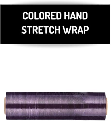 Miniatura 10 de PSBM - Envoltura elástica verde, paquete de 8, 18 pulgadas x 1000 pies, calibre 100, rollos de película elástica a mano de color oscuro para embalar