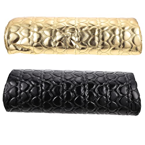 PLAFOPE マニ 枕 2個 ネイルアート ハンドレスト ハート装飾 手首サポート な女性用