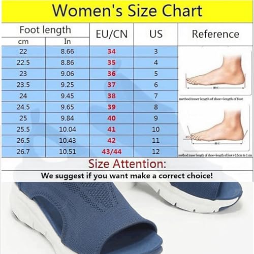 Shopellox Women's Slingback Sport Sandals, Washable Orthopedic Slides with Arch Support for Walking & Casual Wear2