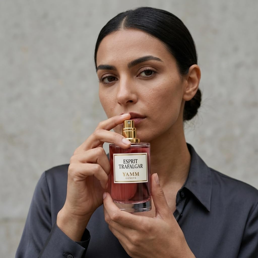 Esprit Trafalgar | Extrait de Parfum 50 ml | Unisex Parfum für Damen & Herren | Kirsche, Rosen & Rote Früchte | Fruchtig, Floral & Elegant | Luxus & Langanhaltend