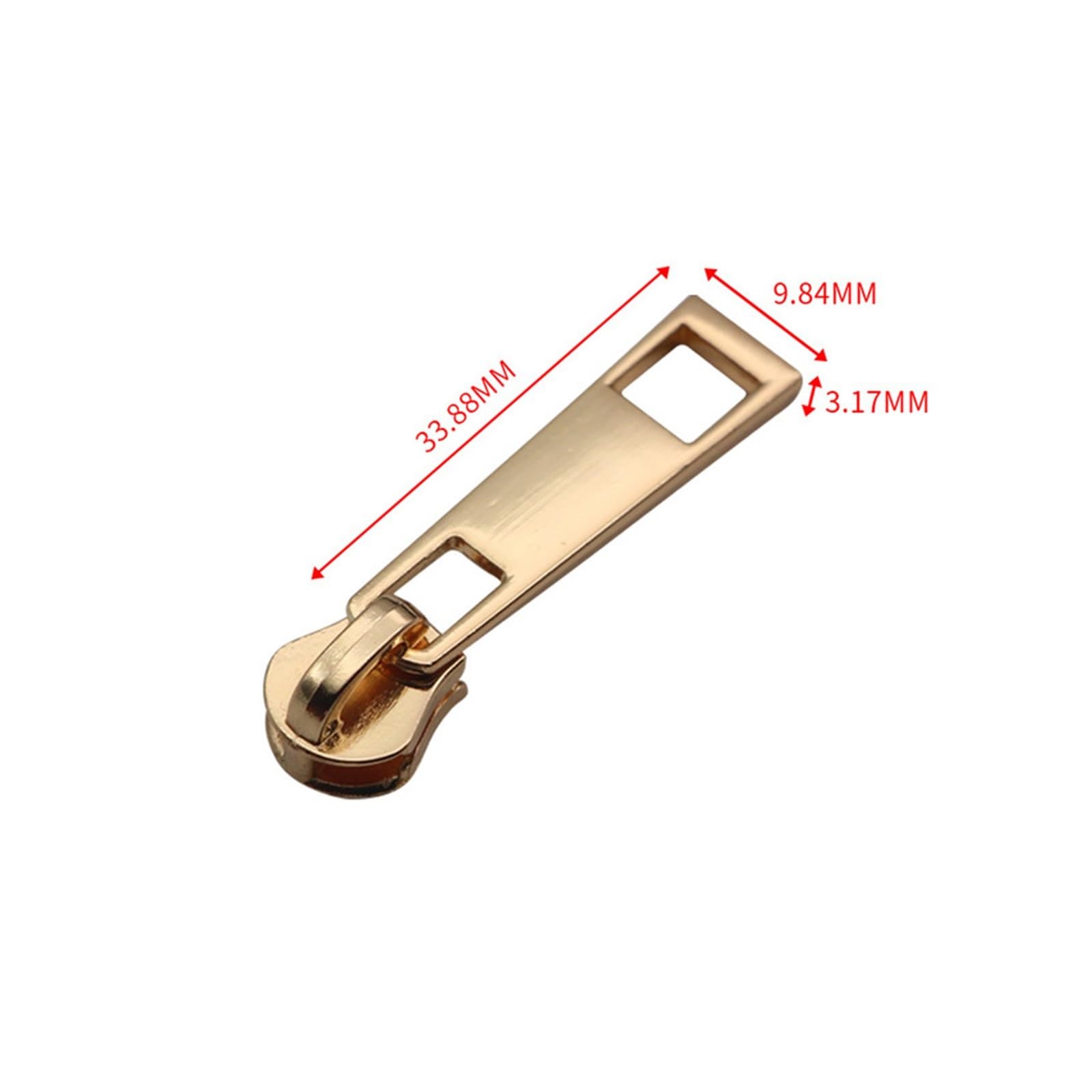 Tirones para deslizamientos de cremallera de metal 10 Uds. N. ° 5# cabezal de resina/nylon/Metal protección del medio ambiente pulido cabezal de corredor con cremallera(Silver,10 PCS FOR RESIN-5#)