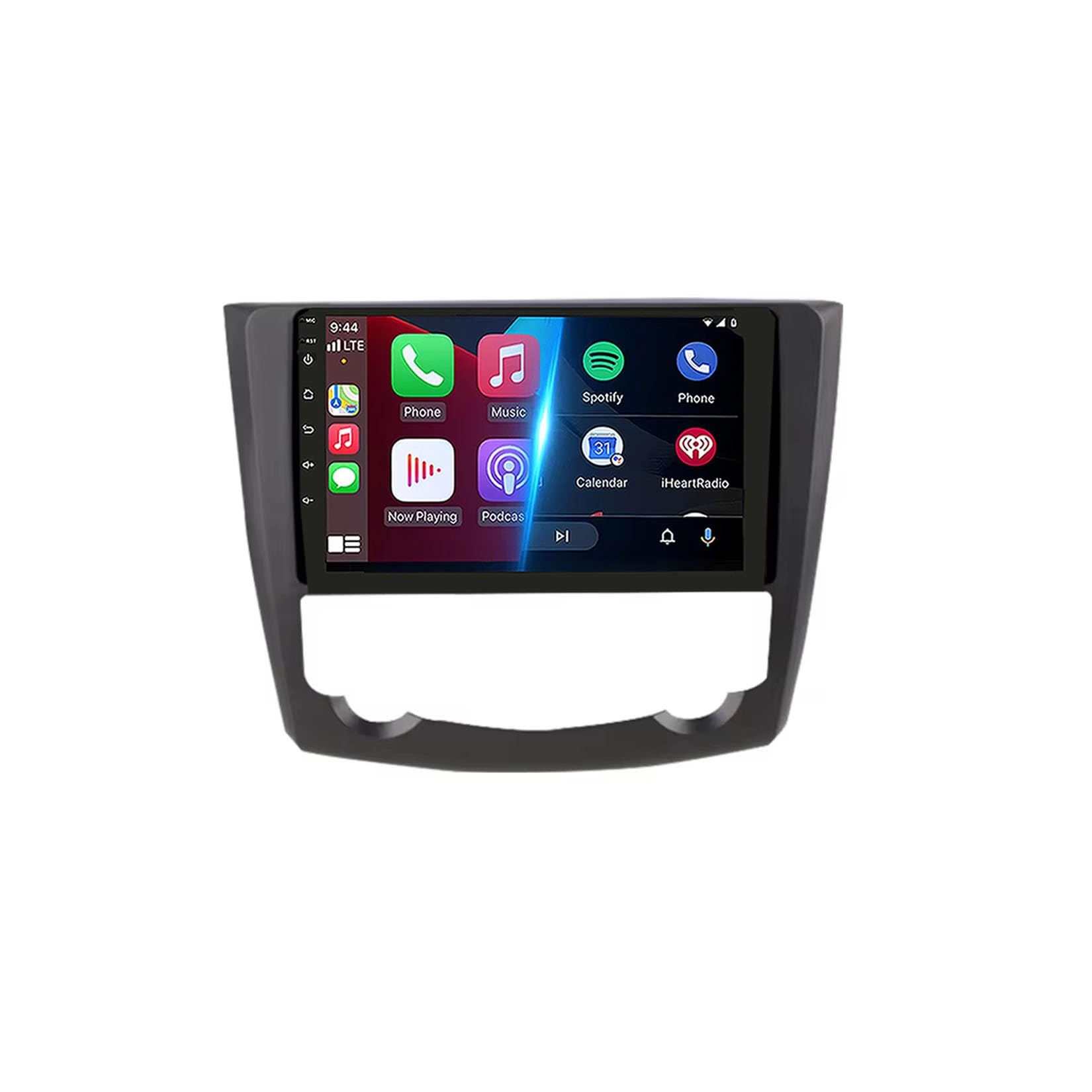 Wyświetlacz Carplay dla Renault Kadjar 2016-2018 Z Bluetooth/Fm/Aux; Obsługa Mirror Link Nawigacji Gps Sterowania Głosowego, 8 Rdzeń 4G+64G