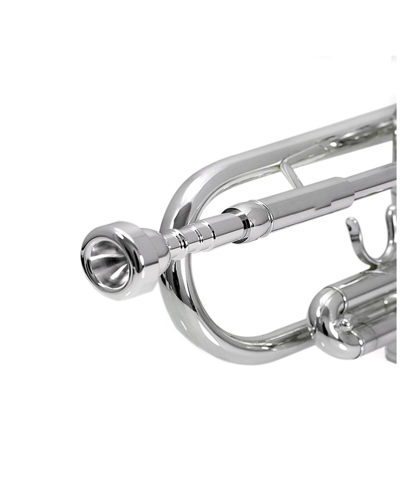 trąbka instrument Posrebrzana trąbka B dla początkujących profesjonalnego egzaminu na poziomie podstawowym. Zachodni instrument dęty