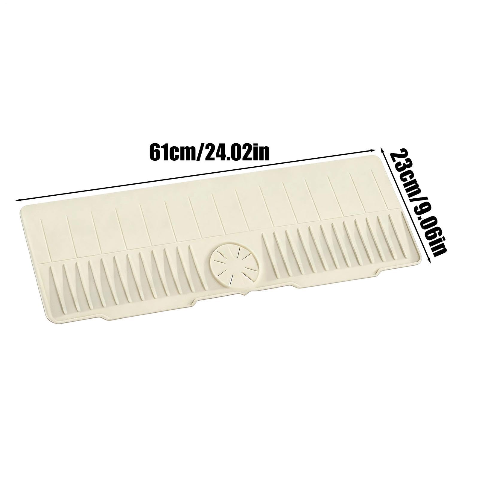 Alfombrilla de silicona para grifo de fregadero de cocina, alfombrilla de f