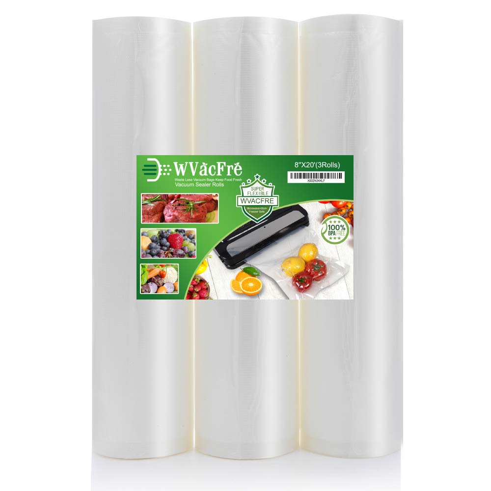 Sac sous vide de 20,3 x 50,8 cm pour le stockage de nourriture maison