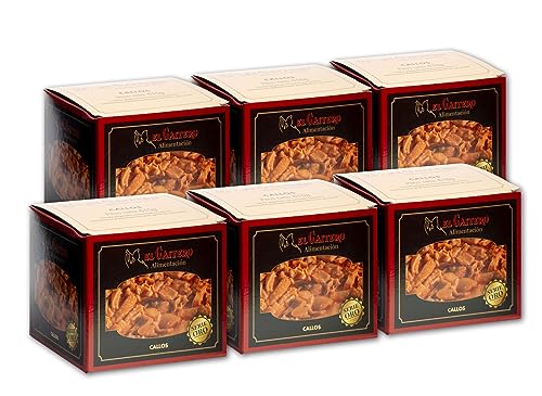 El Gaitero - Callos Serie Oro | Sabor Intenso Ligeramente Picante | Textura Suave | Conservación a Temperatura Ambiente | 6 Latas de 610gr