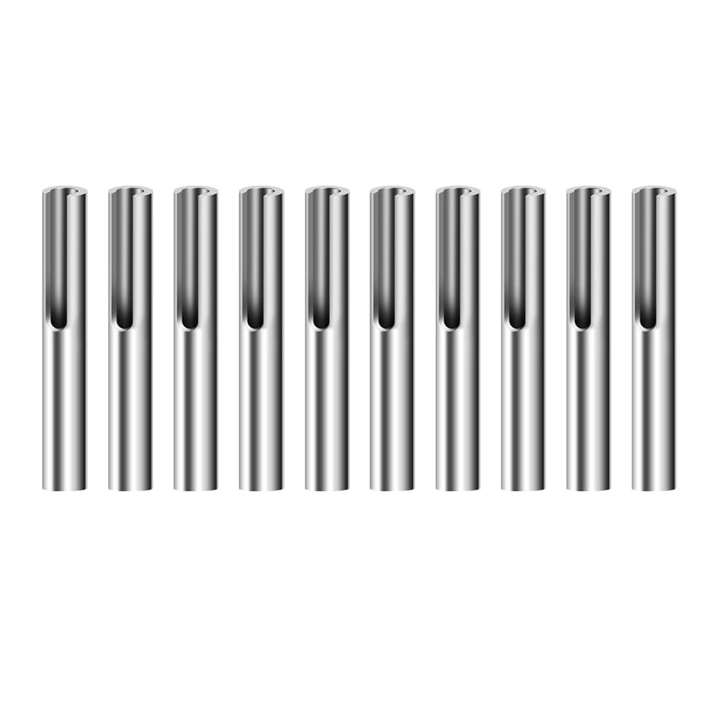 Littimoon 1/8 Inch Cable Railing Terminal Toggle Anchor Angle, Stainless Steel Adjustable Cable Railing Hardware 10PCS