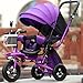 GWCD-STC Triciclo Evolutivo Triciclo de niños De 1 a 3 años Ligero Plegable Sillón reclinable Bebé Bicicleta Bebé Coche Infantil con sombrillas Sillas de Paseo (Color : D)