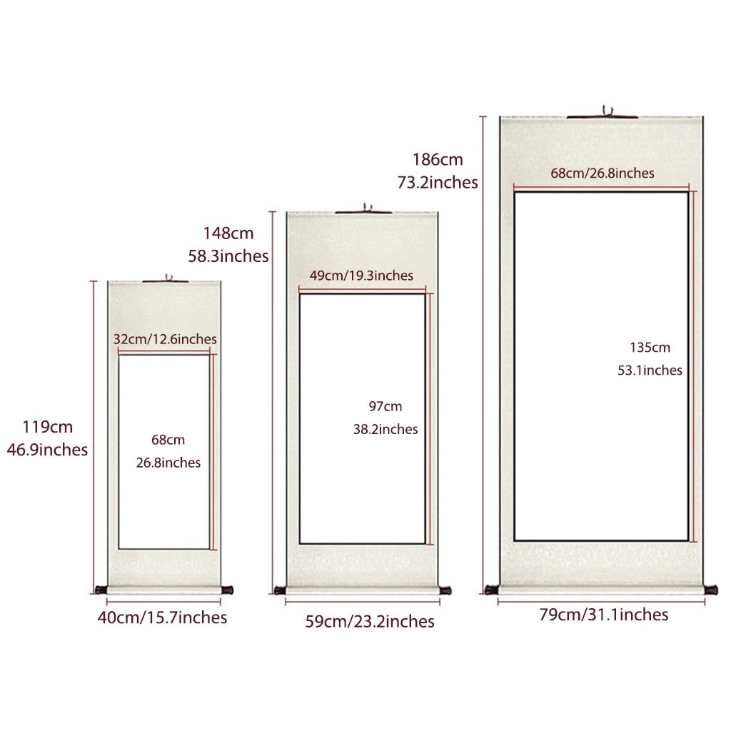 Radosny ptak, kwiatowy zwój, ręcznie wykonany chiński wieszak ścienny, dekoracja feng shui do przedpokoju, kreatywna kolekcja prezentów(Yellow C,79L x 186W cm)