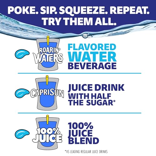 Capri Sun Roarin' Waters Flavored Water Beverage, 10 Pouches - image 8