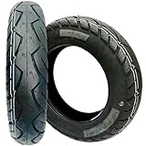 2-Tire Combo 3.50-10 Tubeless Street Tires for Electric Scooter, Moped & Gas Bike – Front or Rear Fit on 10-Inch Rim Innova Power.