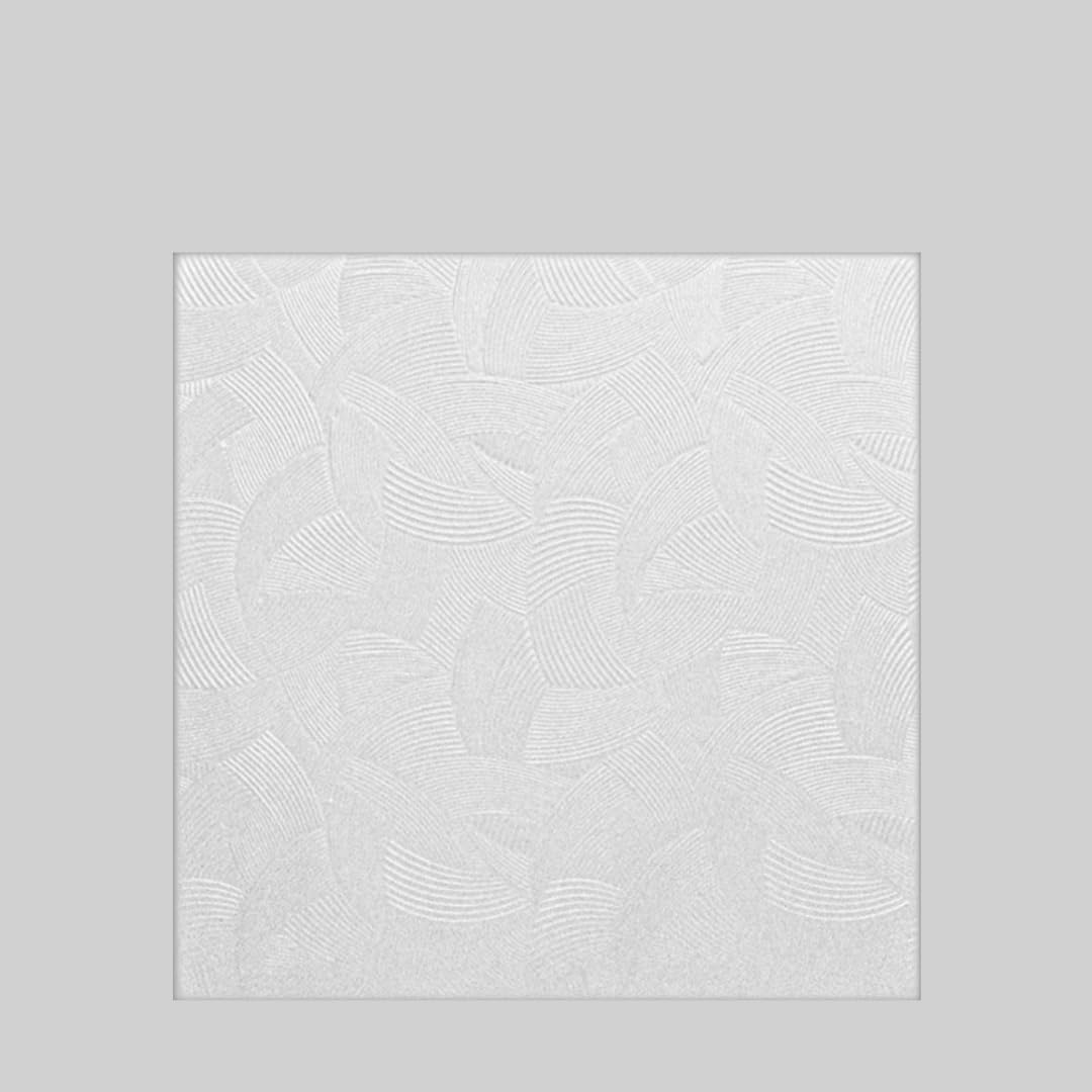 Decorative Ceiling and Wall Panels 2m2 (21.52 sqft) - 8 Panels (White 3)
