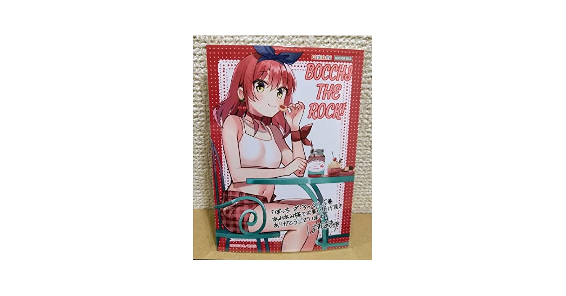 ぼっち・ざ・ろっく！ 5巻 あみあみ特典 L判ブロマイド 喜多郁代 Amazon.co.jp: ぼっちざろっく！ 5巻 あみあみ限定 特典