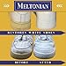 Meltonian Shoe Whitener - Paint and Polish - White Shoe Paint for Soles, Leather, Vinyl, Canvas, Nylon and More and Liquid White Shoe Polish Restores with Sponge Applicator, 75ml
