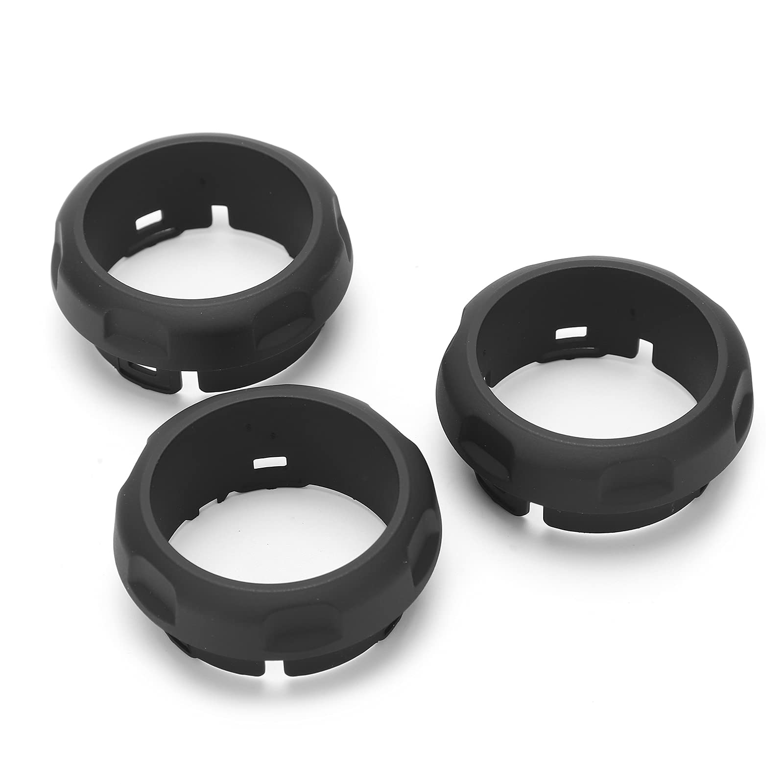 Couvercle de Bouton de Climatisation, Anneau de Bouton de Commutateur de Climatisation 3 Pièces pour Garniture de Bouton de Climatisation Discovery 4/Sport