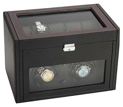Diplomat 34-702 Modena Handmade Leather Synthetic Watch Winder