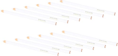 Operitacx Juego de crayones sin afilar Marcador de China Peel-off para Art White Crayon solamente