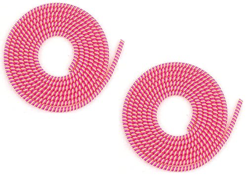 Image of Spiral Cable Protector, Data Cable Protective Sleeve, Headphone Saver, Charger Protective Cover, Wire Repair /Strain Relief Cable Wrap Tube for USB Data Cable Headphone Cable (2Pink)