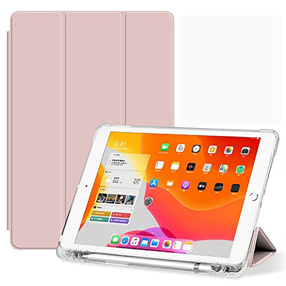 Caseelo Flexible Soft TPU Premium Transparent Back Case for iPad 10.2” 9th / 8th / 7th Gen (2021/2020 /2019) A2602 A2604 A2429 A2197 A2198 A2200 [ with Pencil Holder Back Cover ] – Crystal Clear (B0CPVDTRGQ) Amazon Price History, Amazon Price Tracker