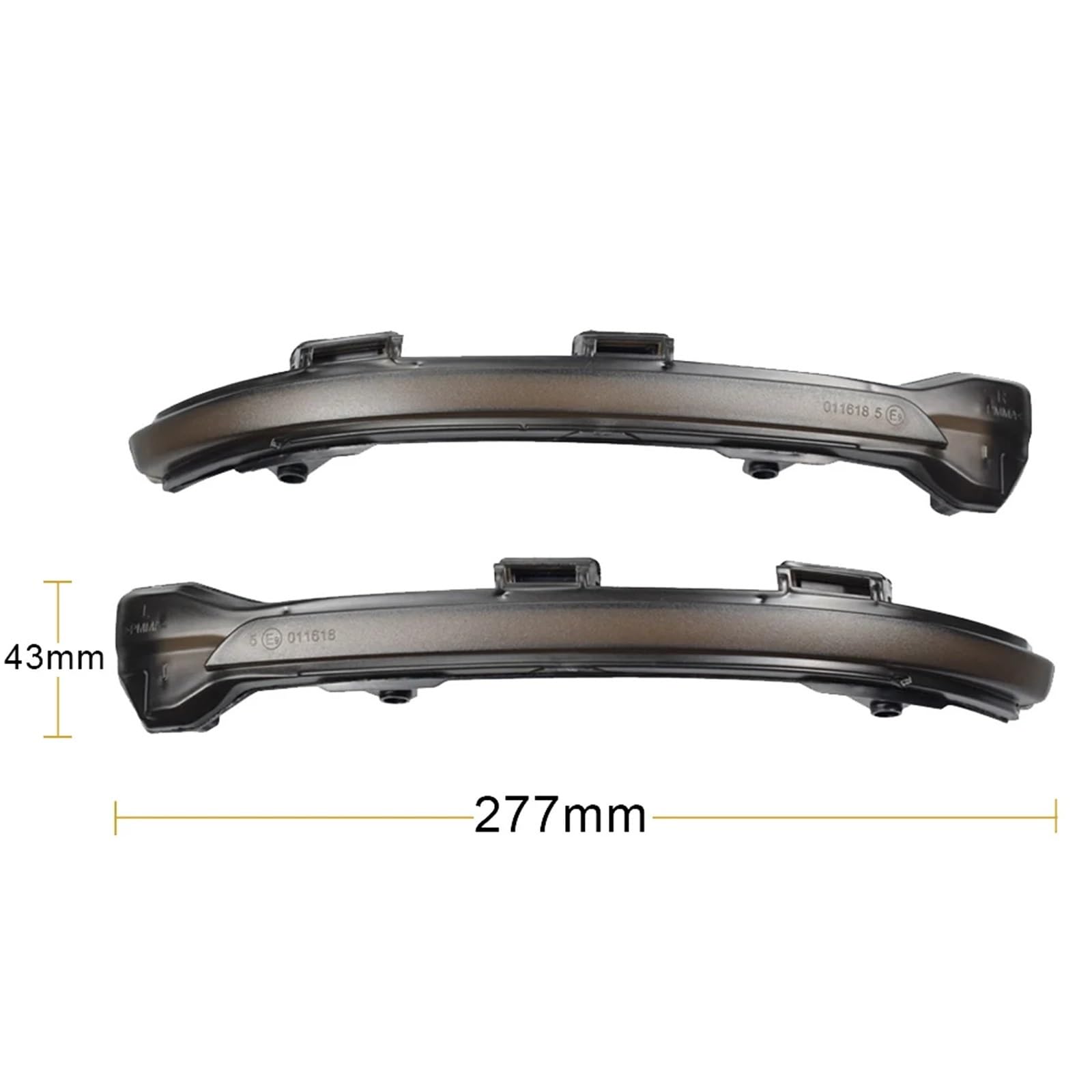 Intermitentes Laterales LED Luz LED Dinámica para Espejo Retrovisor Coche Intermitentes para Golf 7 para MK7 7.5 R Sportsvan para Touran Azul Amarillo