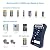 Battery Tester, Dlyfull LCD Display Universal Battery Checker for AA AAA C D 9V CR2032 CR123A CR2 CRV3 2CR5 CRP2 1.5V/3V Button Cell Batteries, 1x AAA Batteries Included