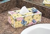 Rose Garden Tissue Box Plastic Canvas Kit
